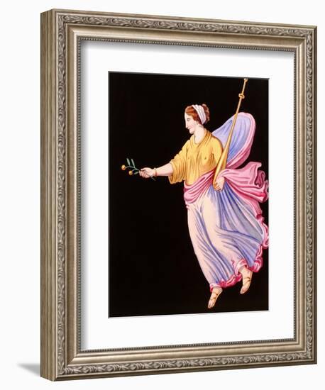 Woman Holding an Olive Branch-null-Framed Giclee Print