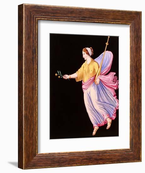 Woman Holding an Olive Branch-null-Framed Giclee Print