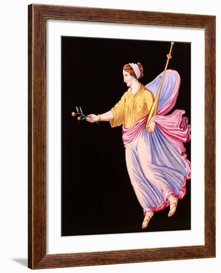 Woman Holding an Olive Branch-null-Framed Giclee Print