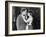 Woman Hugging Her Husband-null-Framed Photo