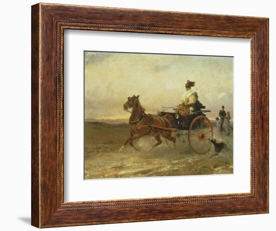 Woman in a Gig-Sebastiano Ricci-Framed Giclee Print