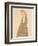 Woman in a Golden Cape, 1908-Egon Schiele-Framed Giclee Print