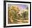 Woman in a Landscape-Pierre-Auguste Renoir-Framed Art Print