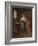 Woman in an Interior (Oil on Panel)-Eugene Carriere-Framed Giclee Print