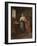 Woman in an Interior (Oil on Panel)-Eugene Carriere-Framed Giclee Print