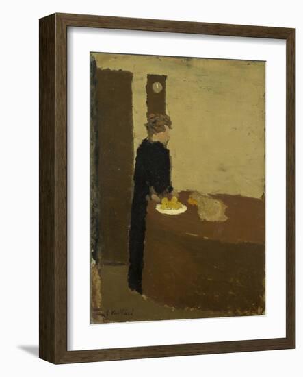 Woman in Black, c.1891-Edouard Vuillard-Framed Giclee Print