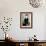Woman in Black Dress-Amedeo Modigliani-Framed Giclee Print displayed on a wall