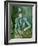 Woman in Blue (Madame Cezanne) 1900-02-Paul Cézanne-Framed Giclee Print