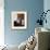 Woman in Blue Reading-Johannes Vermeer-Framed Giclee Print displayed on a wall