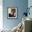 Woman in Blue Reading-Johannes Vermeer-Framed Giclee Print displayed on a wall