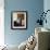 Woman in Blue Reading-Johannes Vermeer-Framed Giclee Print displayed on a wall