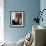 Woman in Blue Reading-Johannes Vermeer-Framed Giclee Print displayed on a wall