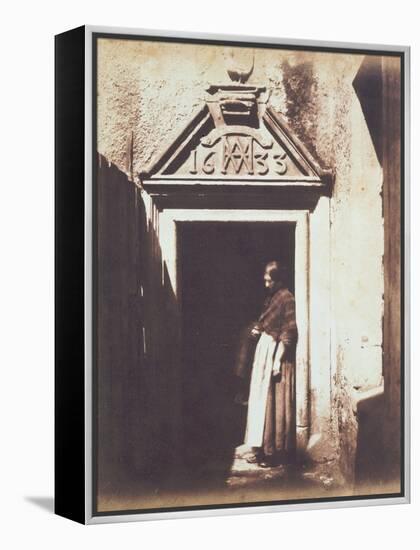 Woman in Doorway, C.1854-Thomas Keith-Framed Premier Image Canvas