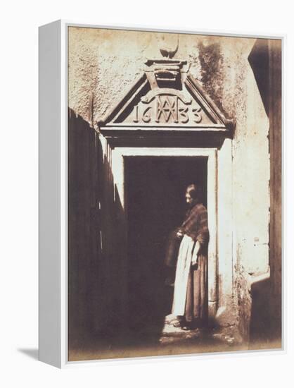 Woman in Doorway, C.1854-Thomas Keith-Framed Premier Image Canvas