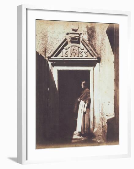 Woman in Doorway, C.1854-Thomas Keith-Framed Premium Photographic Print