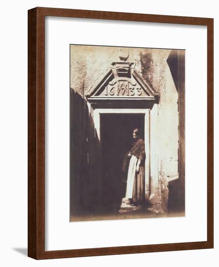 Woman in Doorway, C.1854-Thomas Keith-Framed Photographic Print