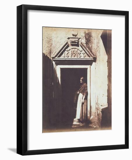 Woman in Doorway, C.1854-Thomas Keith-Framed Photographic Print