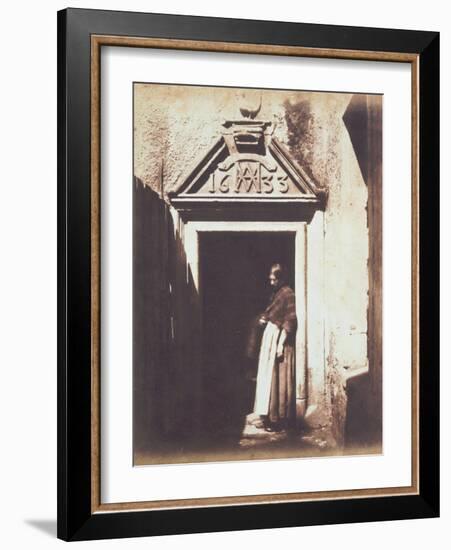 Woman in Doorway, C.1854-Thomas Keith-Framed Photographic Print