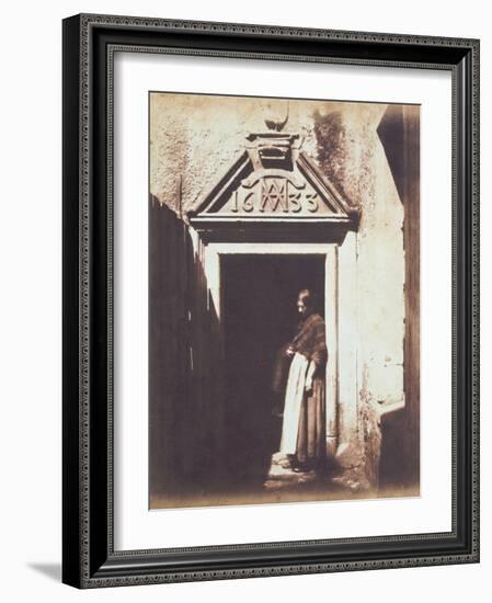 Woman in Doorway, C.1854-Thomas Keith-Framed Photographic Print