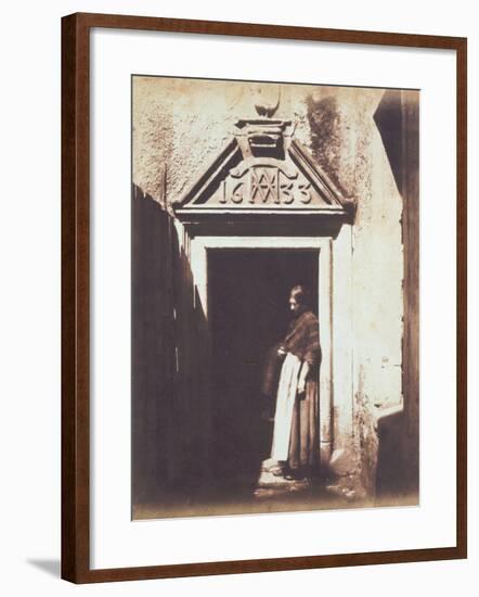 Woman in Doorway, C.1854-Thomas Keith-Framed Photographic Print