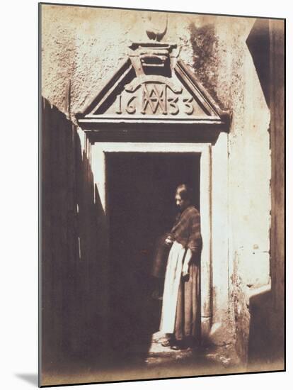 Woman in Doorway, C.1854-Thomas Keith-Mounted Photographic Print