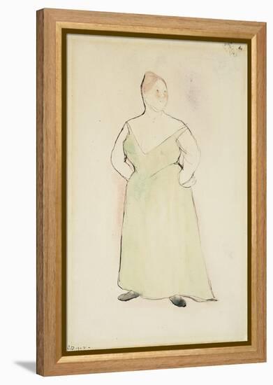 Woman in Evening Dress, 1912-Charles Demuth-Framed Premier Image Canvas