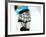 Woman in Garter Belts and Plaid Skirt-Paula Iannuzzi-Framed Photographic Print