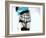 Woman in Garter Belts and Plaid Skirt-Paula Iannuzzi-Framed Photographic Print