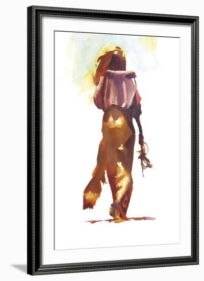 Woman in Gold-Hazel Soan-Framed Giclee Print