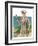 "Woman in Sandtrap,"June 9, 1928-Penrhyn Stanlaws-Framed Giclee Print