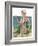 "Woman in Sandtrap,"June 9, 1928-Penrhyn Stanlaws-Framed Giclee Print