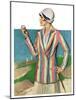 "Woman in Sandtrap,"June 9, 1928-Penrhyn Stanlaws-Mounted Giclee Print