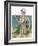 "Woman in Sandtrap,"June 9, 1928-Penrhyn Stanlaws-Framed Giclee Print