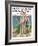 "Woman in Sandtrap," Saturday Evening Post Cover, June 9, 1928-Penrhyn Stanlaws-Framed Giclee Print