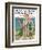 "Woman in Sandtrap," Saturday Evening Post Cover, June 9, 1928-Penrhyn Stanlaws-Framed Giclee Print