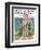 "Woman in Sandtrap," Saturday Evening Post Cover, June 9, 1928-Penrhyn Stanlaws-Framed Giclee Print