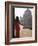 Woman in Sari at Taj Mahal, Agra, Uttar Pradesh, India (Mr)-Ian Trower-Framed Photographic Print