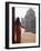 Woman in Sari at Taj Mahal, Agra, Uttar Pradesh, India (Mr)-Ian Trower-Framed Photographic Print