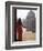 Woman in Sari at Taj Mahal, Agra, Uttar Pradesh, India (Mr)-Ian Trower-Framed Photographic Print