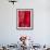 Woman in Sari Checking the Quality of Freshly Dyed Fabric Hanging to Dry, Sari Garment Factory, Raj-Gavin Hellier-Framed Photographic Print displayed on a wall