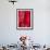 Woman in Sari Checking the Quality of Freshly Dyed Fabric Hanging to Dry, Sari Garment Factory, Raj-Gavin Hellier-Framed Photographic Print displayed on a wall