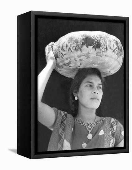 Woman in Tehuantepec, Mexico, 1929-Tina Modotti-Framed Premier Image Canvas