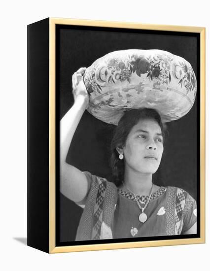 Woman in Tehuantepec, Mexico, 1929-Tina Modotti-Framed Premier Image Canvas