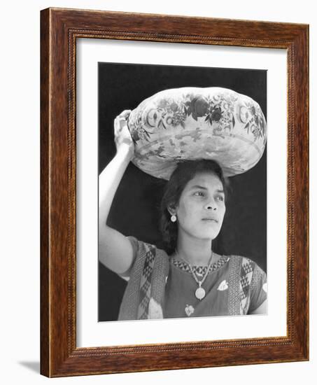 Woman in Tehuantepec, Mexico, 1929-Tina Modotti-Framed Giclee Print