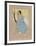 Woman in the Blue Dress-R^ Bienert-Framed Limited Edition