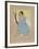 Woman in the Blue Dress-R^ Bienert-Framed Limited Edition