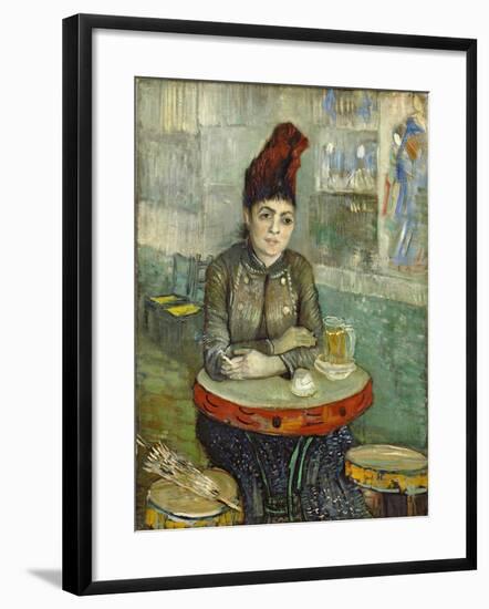 Woman in the 'Cafe Tambourin', 1887-Vincent van Gogh-Framed Giclee Print