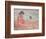 Woman in the Pink Dress by the Sea-Henri Lebasque-Framed Giclee Print