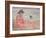 Woman in the Pink Dress by the Sea-Henri Lebasque-Framed Giclee Print