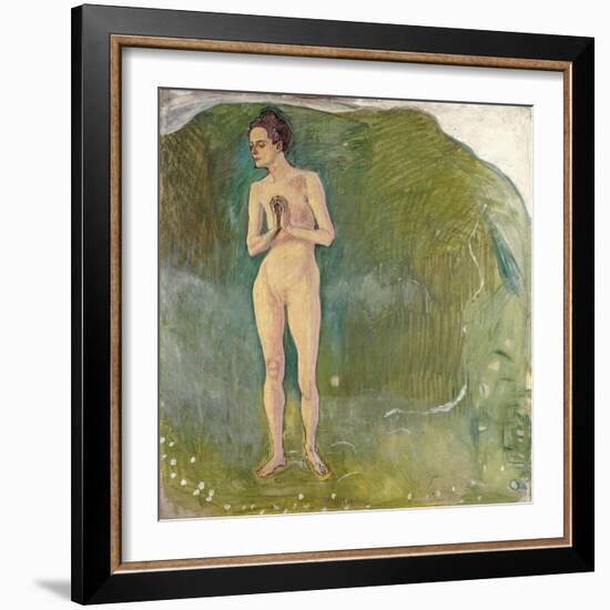Woman in the Stream, 1903-Ferdinand Hodler-Framed Giclee Print